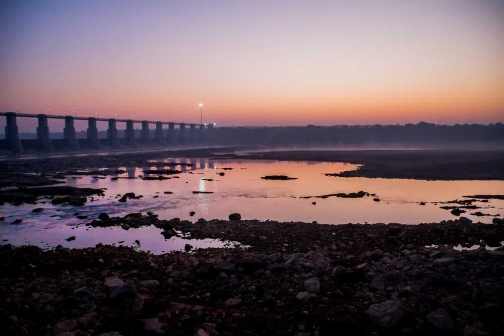 Scenic View of Sant Sarovar Dam