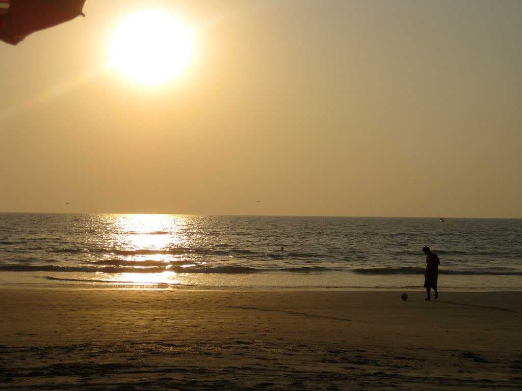 A typical day on the beach.