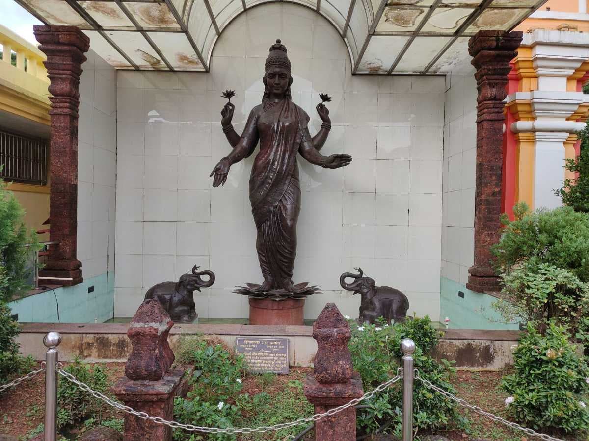 The Satvik form of Goddess Lakshmi at Mahalaxmi Temple