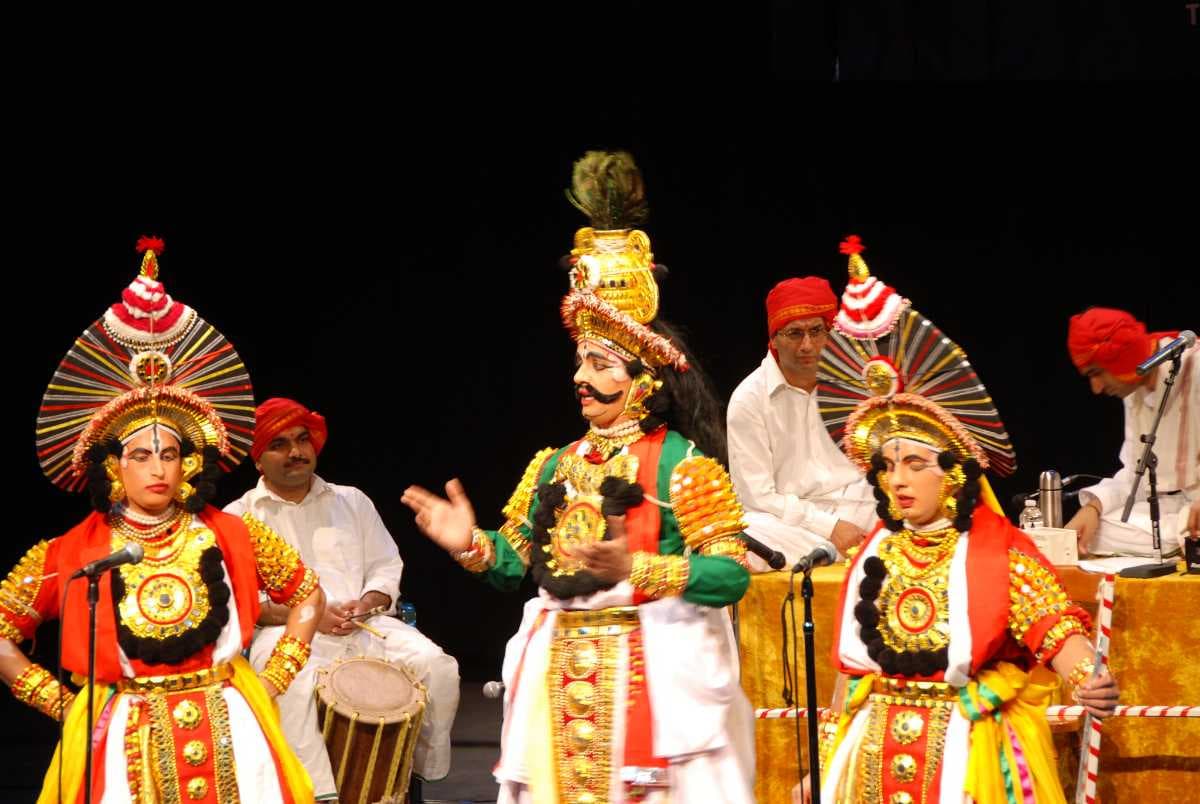Yakshangana - Traditional Folk Dance at Hampi Utsav