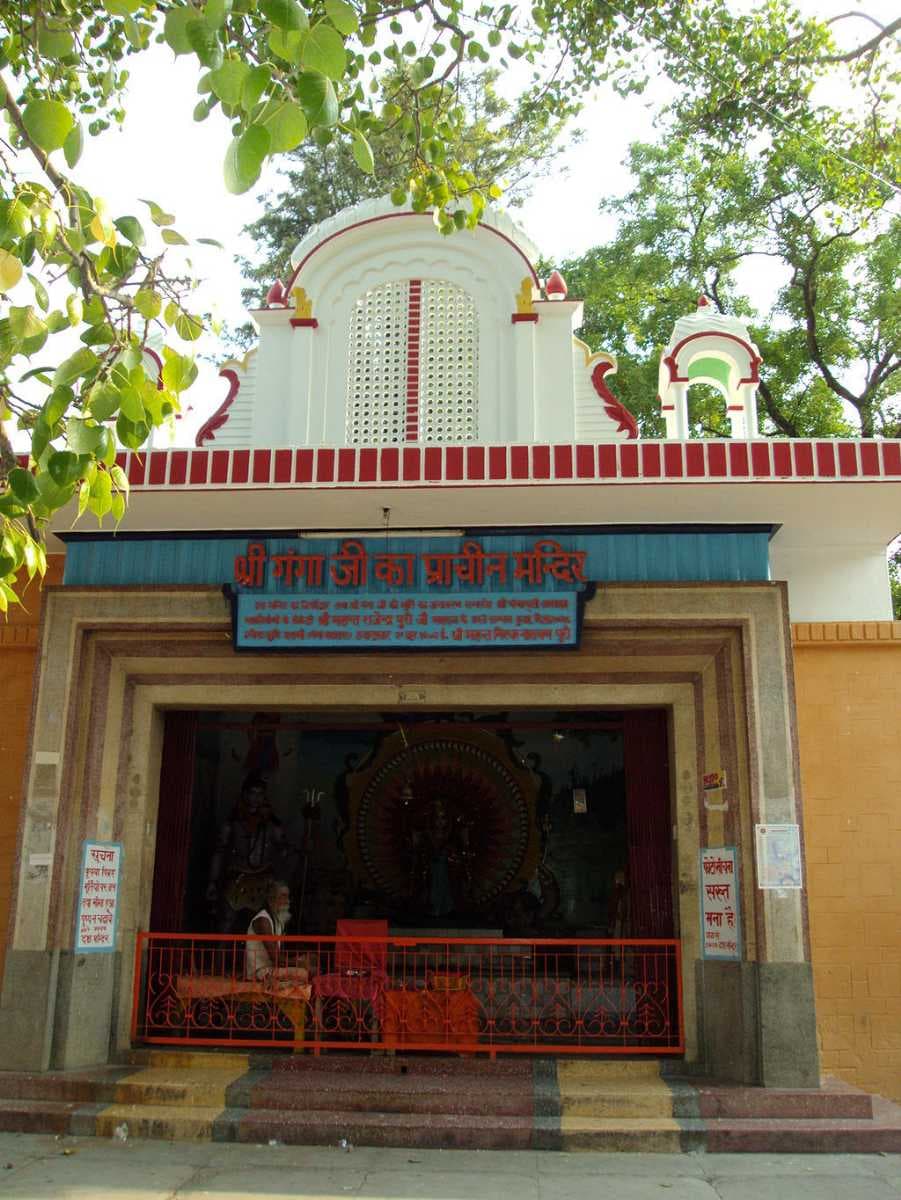 Ganga's temple within Daksheshwar Mahadev temple complex