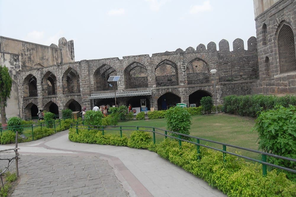 Golkonda Fort inside view, Hyderabad