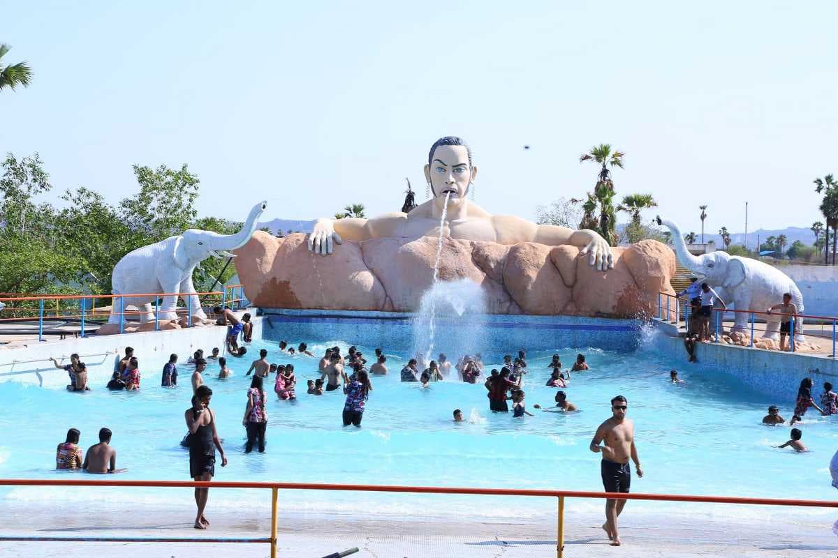 Wave Pool at Mount Opera Theme Park Resort, Hyderabad