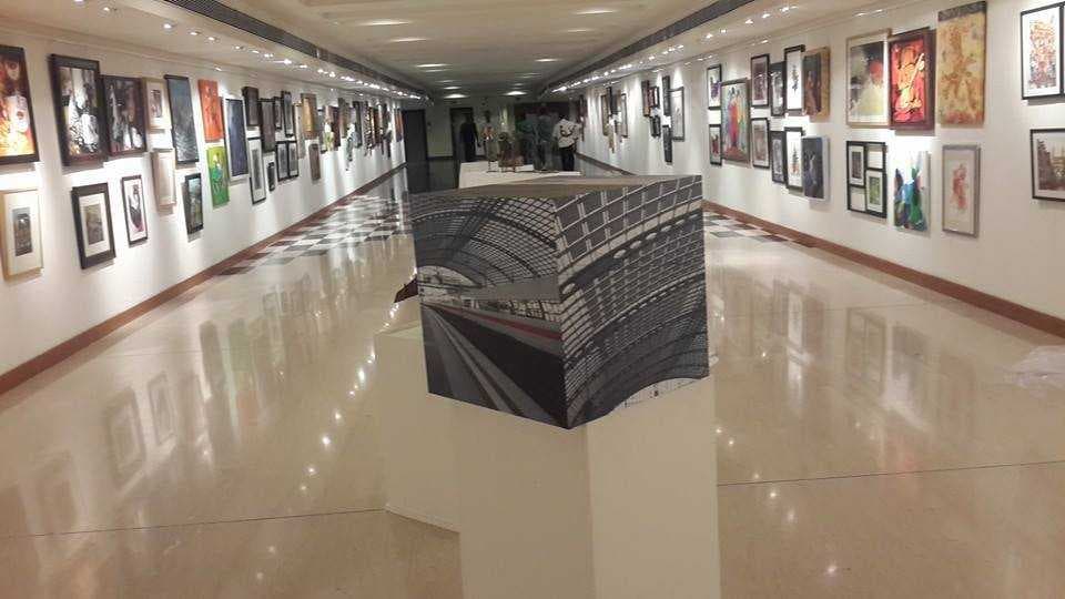 Unique Wall Paintings in Muse Art Gallery
