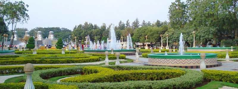 Panoramic View of NTR Gardens, Hyderabad
