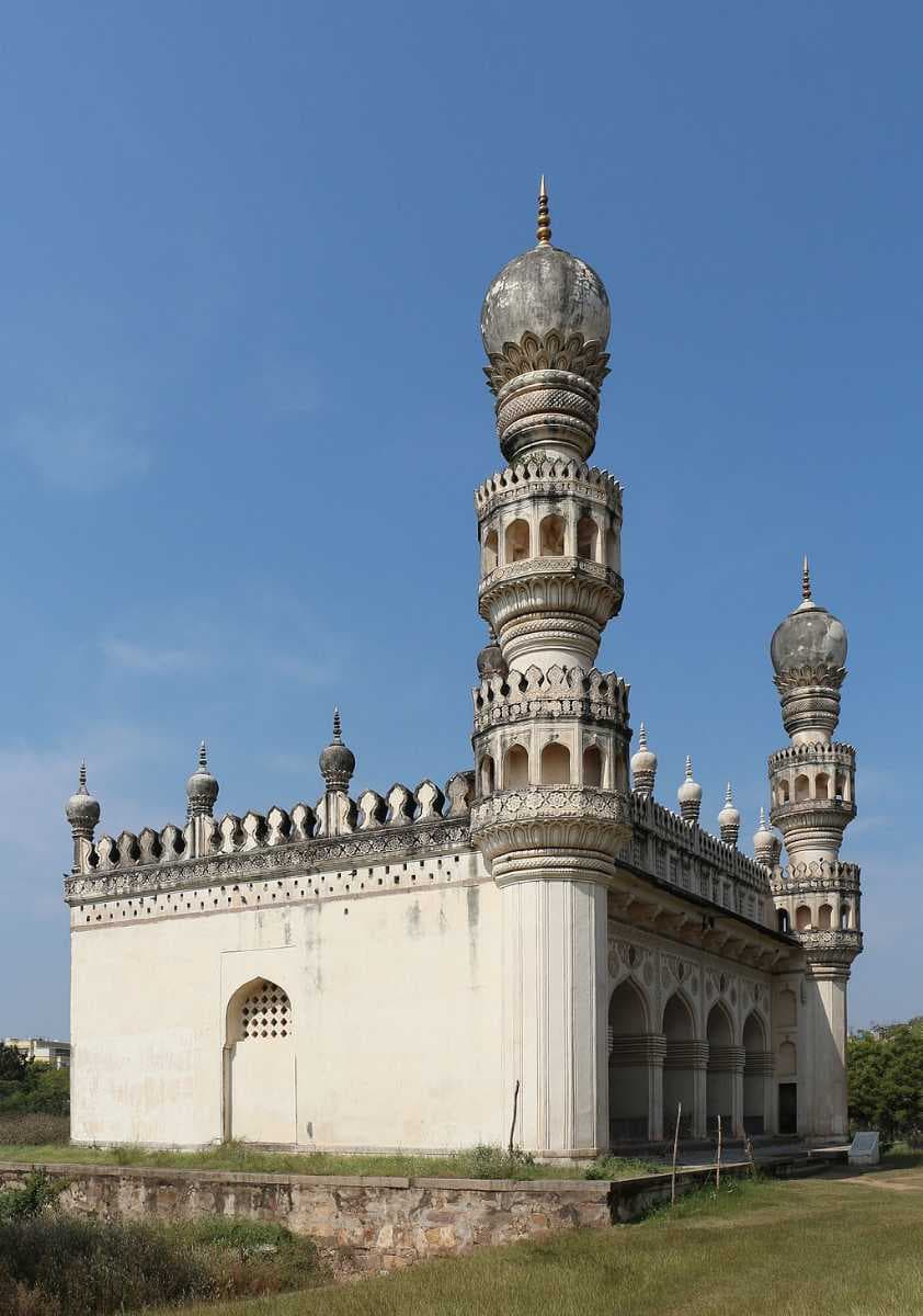 The Great Mosque in the Qutb Shahi Tombs Complex