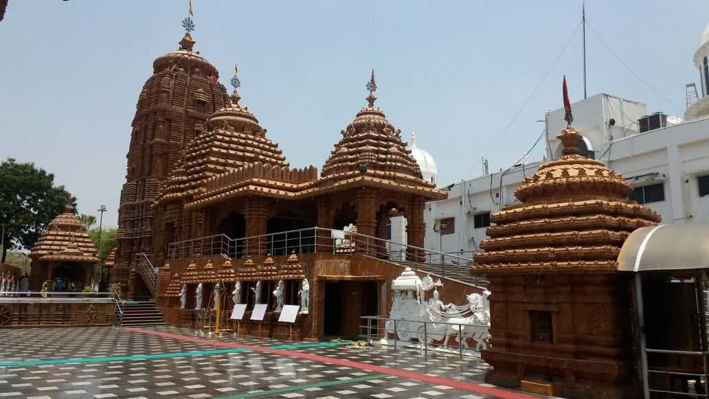 Premises of Sri Jagannath Temple, Hyderabad