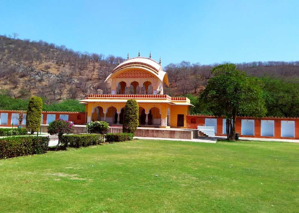 Garden Monument in Kanak Vrindavan Garden, Jaipur