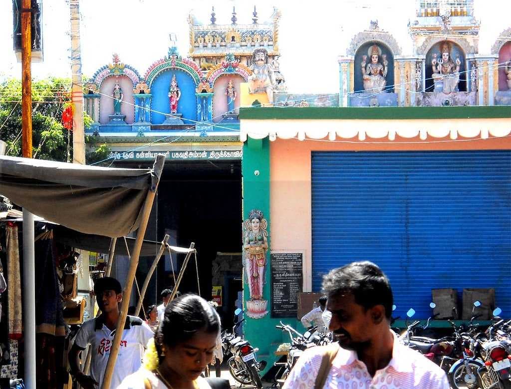 Bhagavthy Amman temple, Kanyakumari.