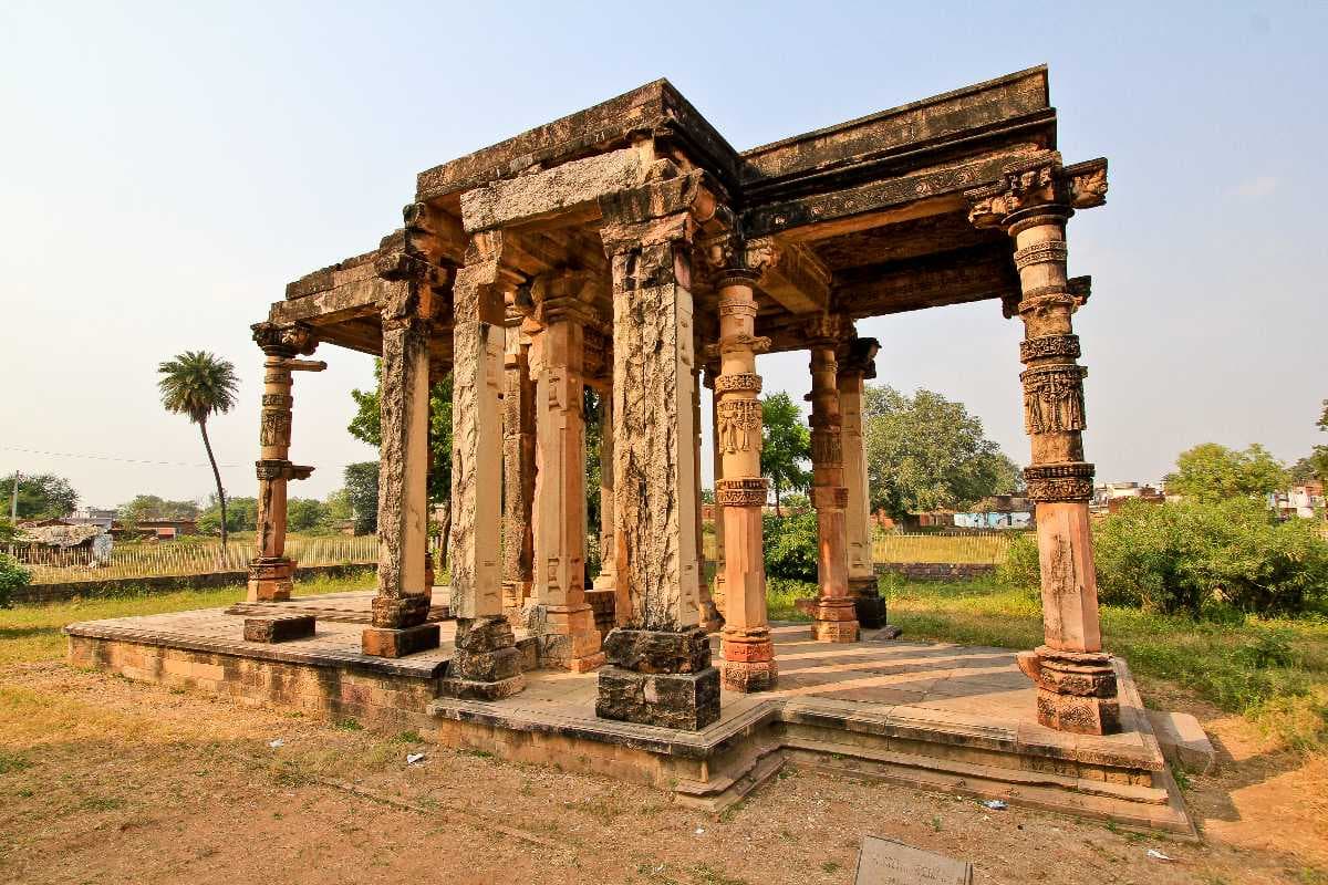 Ruins of Ghantai Temples in Khajuraho
