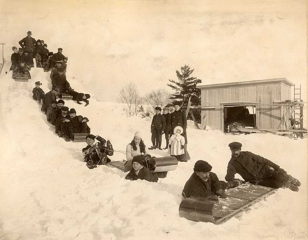 Tobogganing travel image