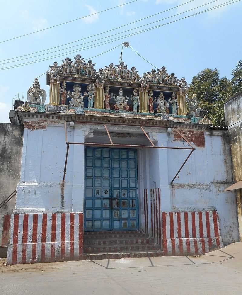 Entrance of Brahma Temple, Kumbakonam