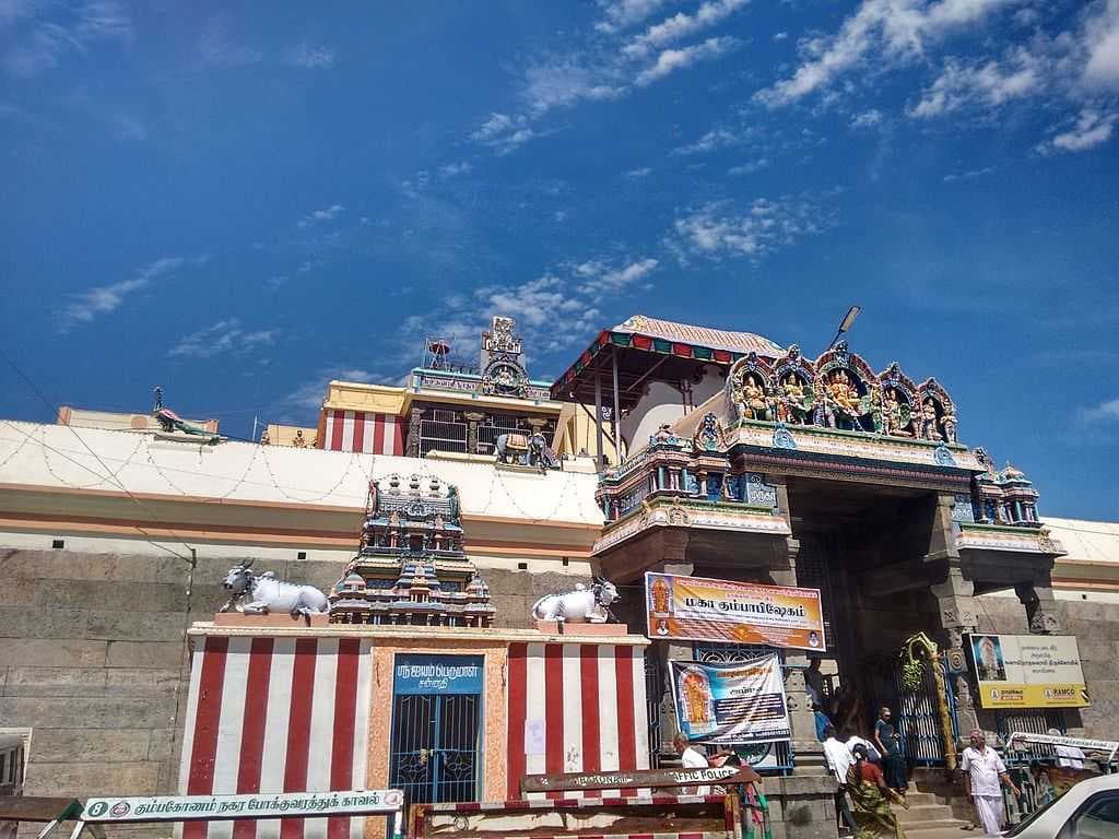 The second level in the temple
