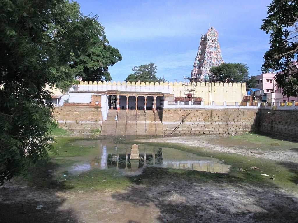 Image of Lakshmi Theertham, the temple tank