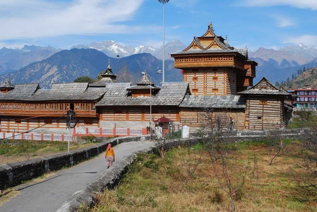 Bhimakali temple seen from south