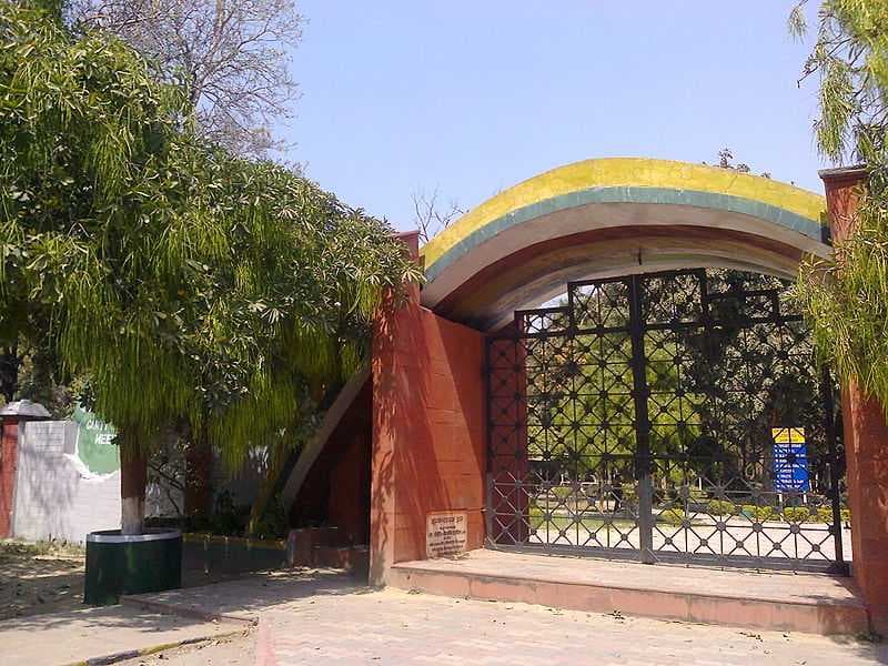 Entrance to the Gandhi Bagh in Meerut