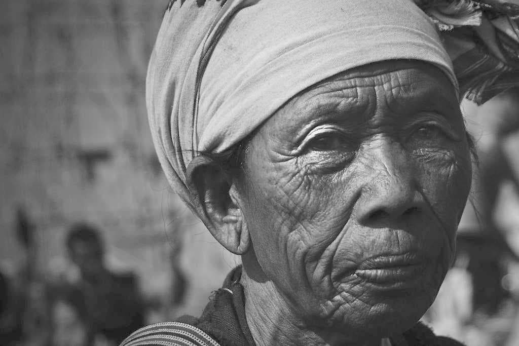 An indigenous Assamese woman belonging to the Tiwa community