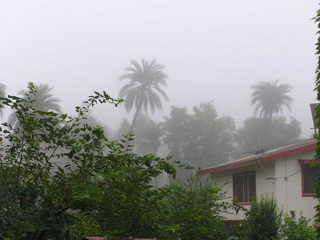monsoon at Mount Abu, Fog and cloud
