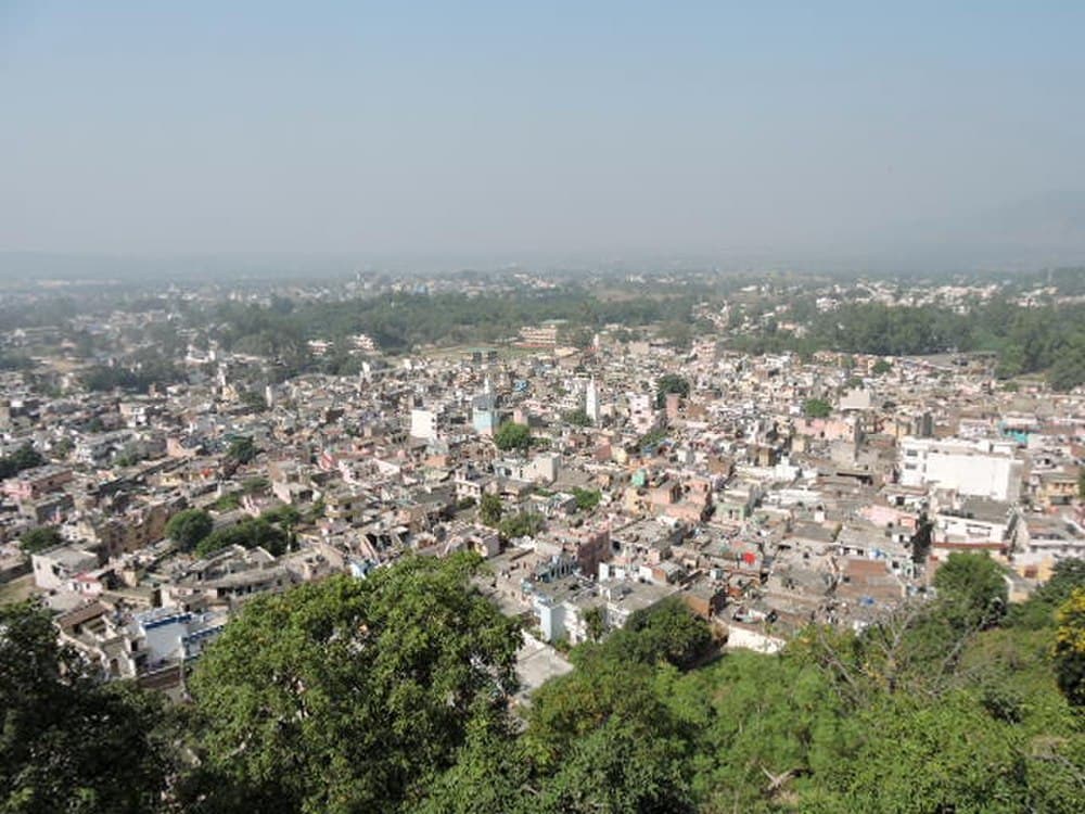 View of city from the Palace/Heritage Resort Nalagarh