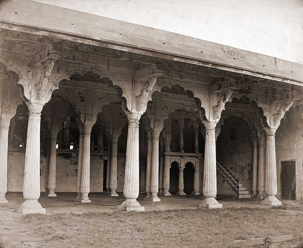 The Old Palace in the Fort, Bangalore by Albert Thomas Penn, 1870