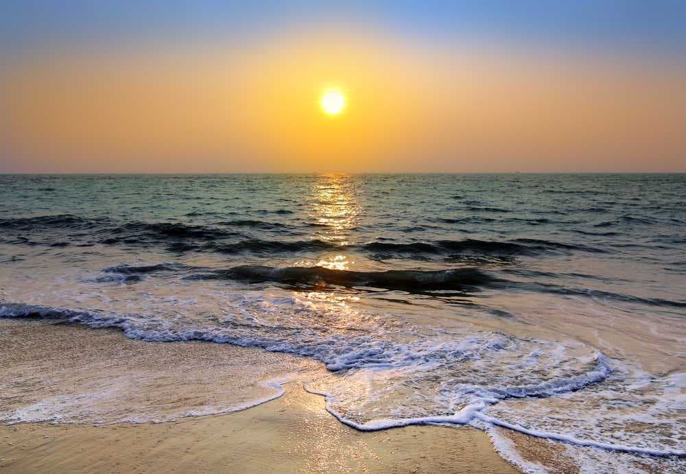 Amazing Sunset View at Baliharachandi Beach
