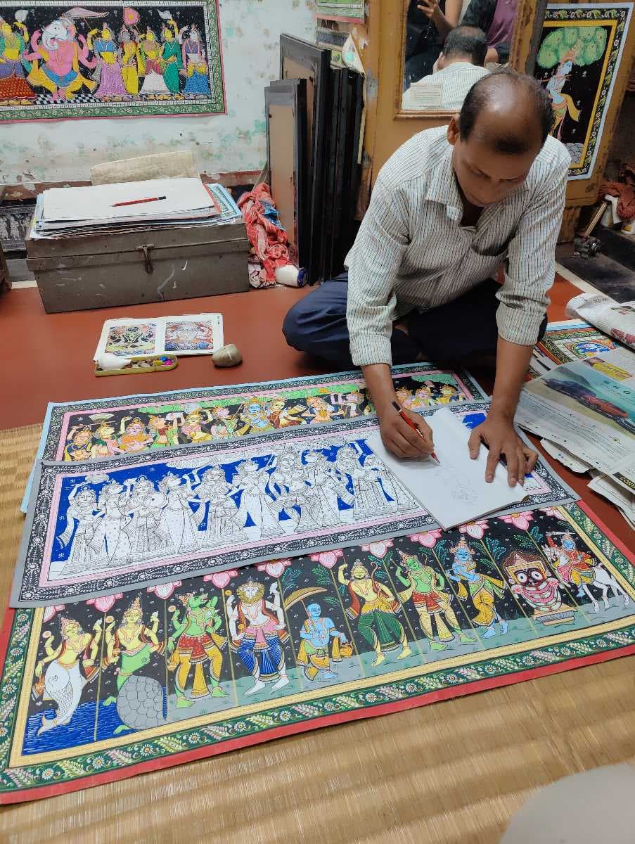 Raghurajpur Artist Village travel image