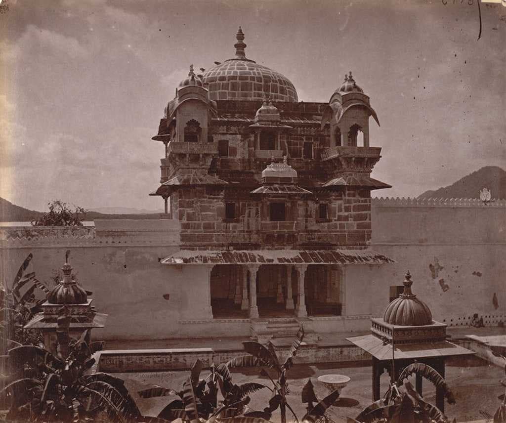Gul Mahal, the earliest structure before renovation
