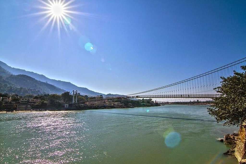 View of Rishikesh City From a Distance