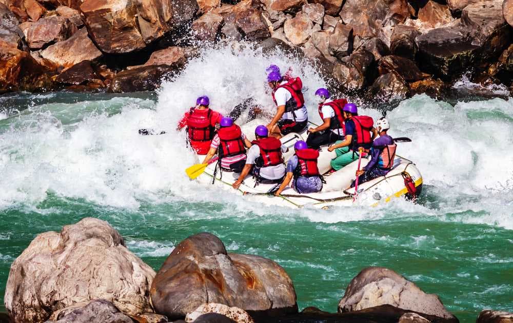 White Water Rafting, River Ganges, Rishikesh