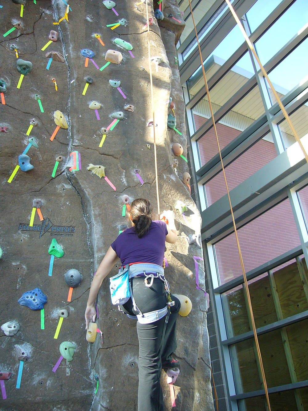 Rock climbing travel image
