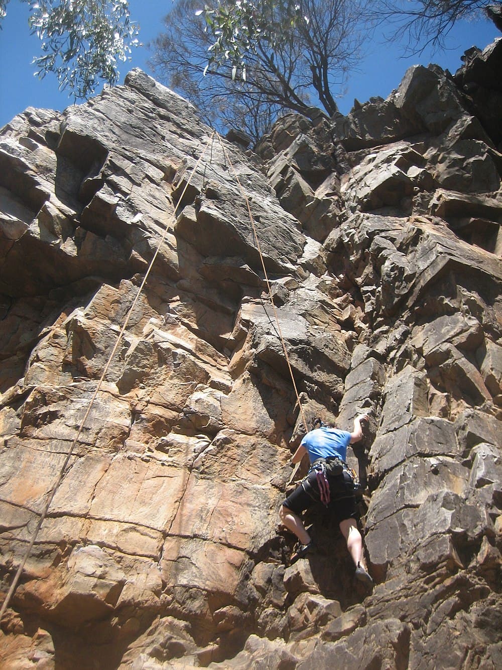 Rock climbing travel image
