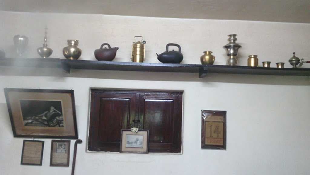 Some personal use objects of Ramana Maharishi.