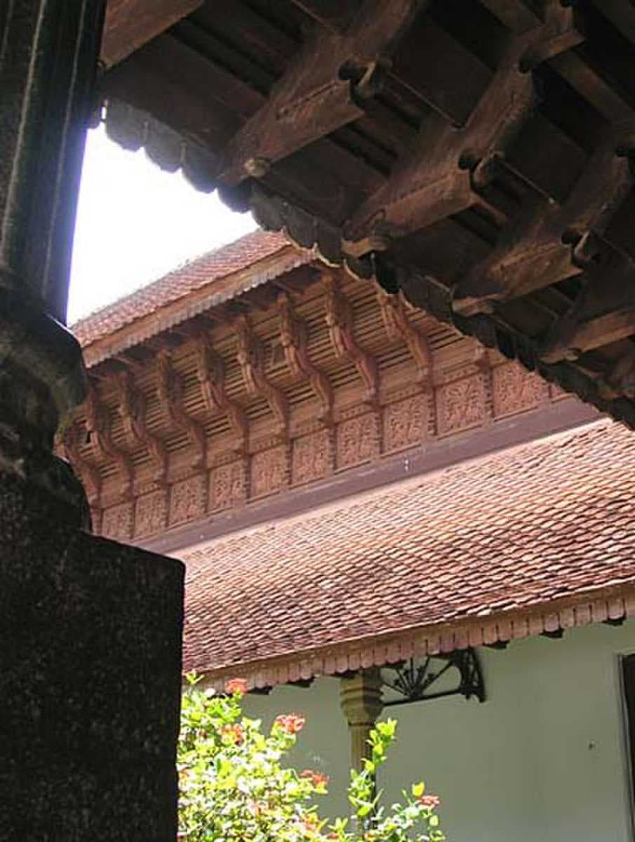 A view of the 'horses' at Kuthiramalika