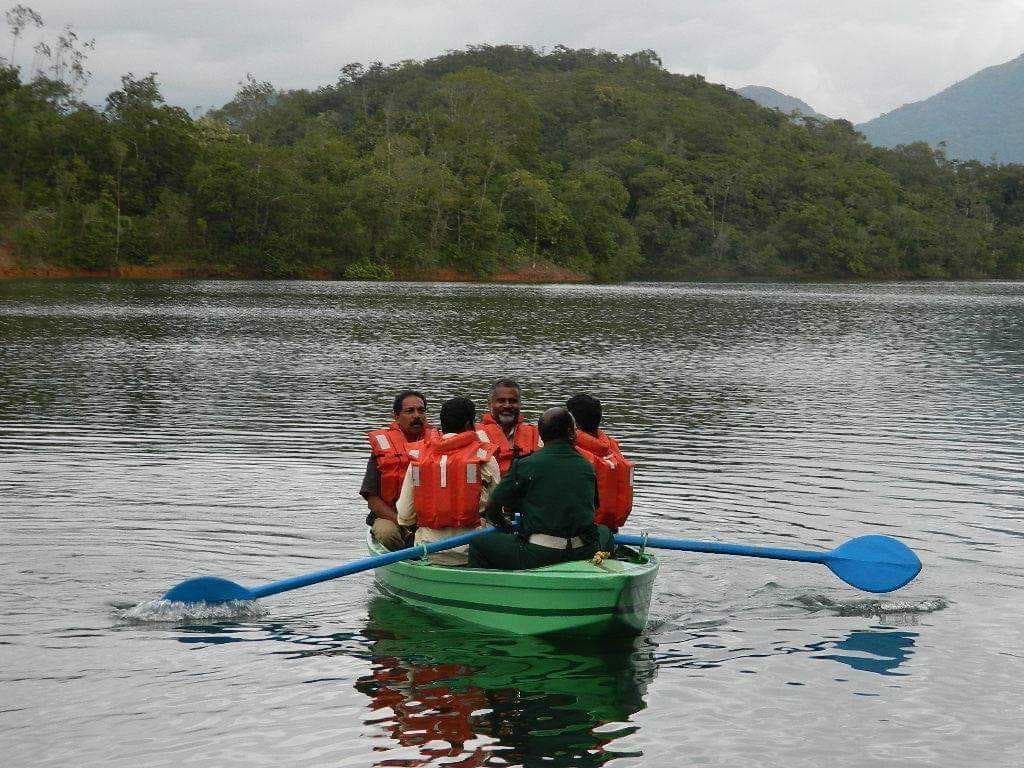 Boating at Neyyar Dam in Neyyar Wildlife Sanctuary