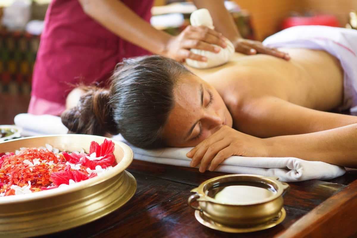 Rejuvenating spa session at Sivananda Yoga Vedanta Dhanwantari Ashram