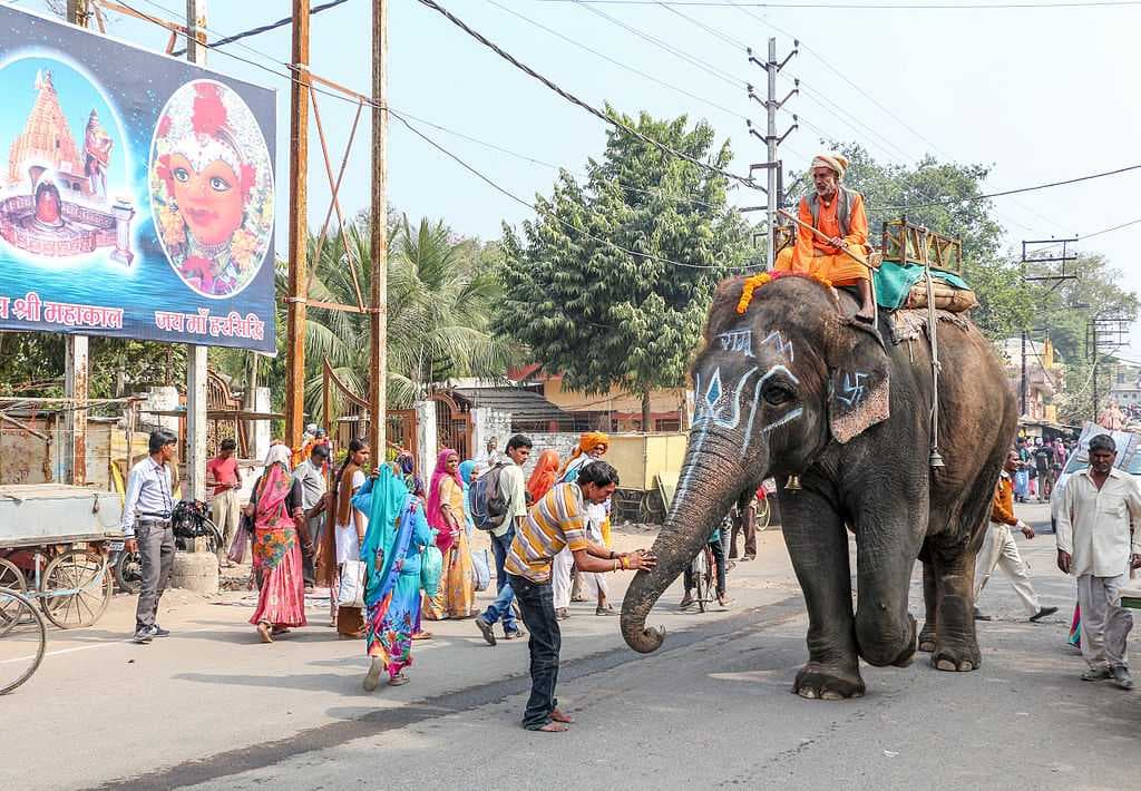 Harsiddhi Marg in Ujjain