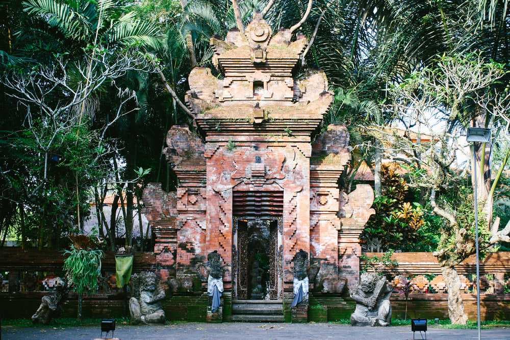 Entrance at Agung Rai Museum of Art, Bali