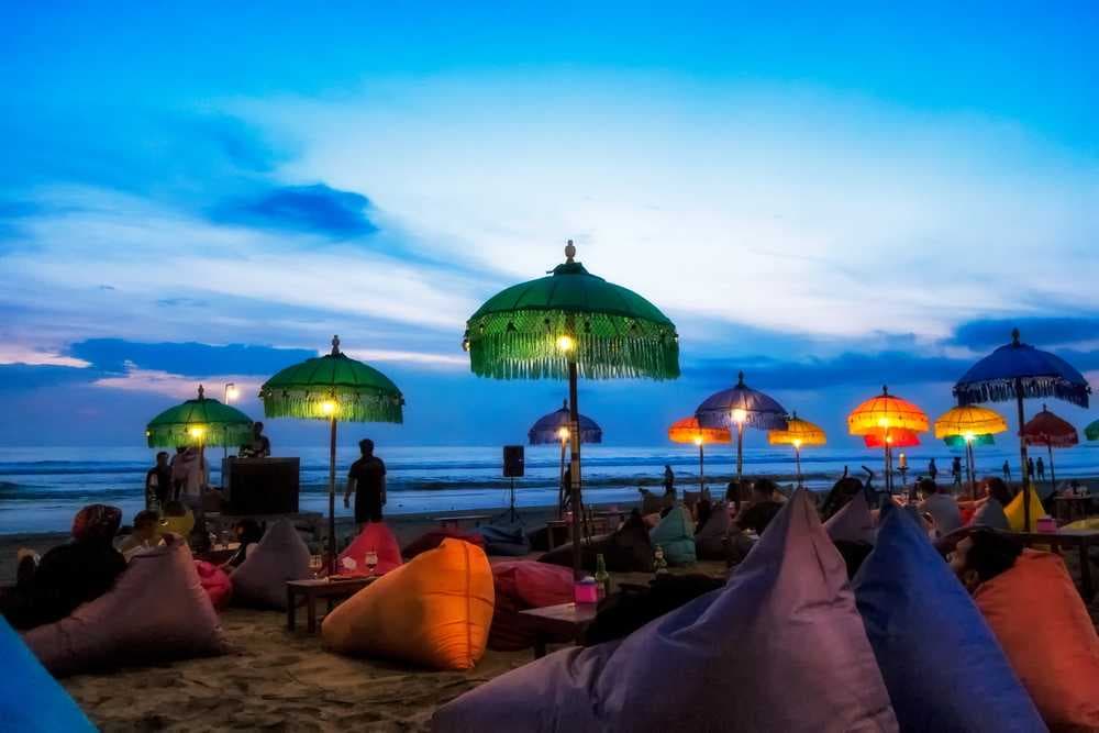 Sunset at Kuta Beach