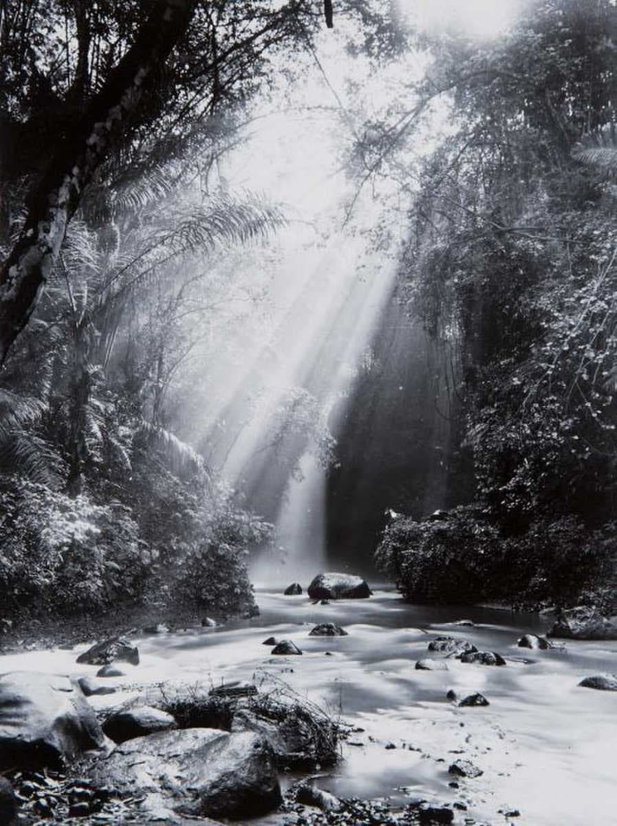 The Dago Waterfall near Bandung, date 1920-1932