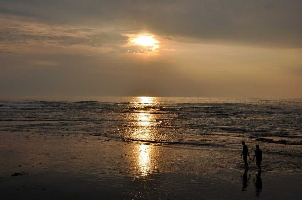 Anyer Beach at Sunset