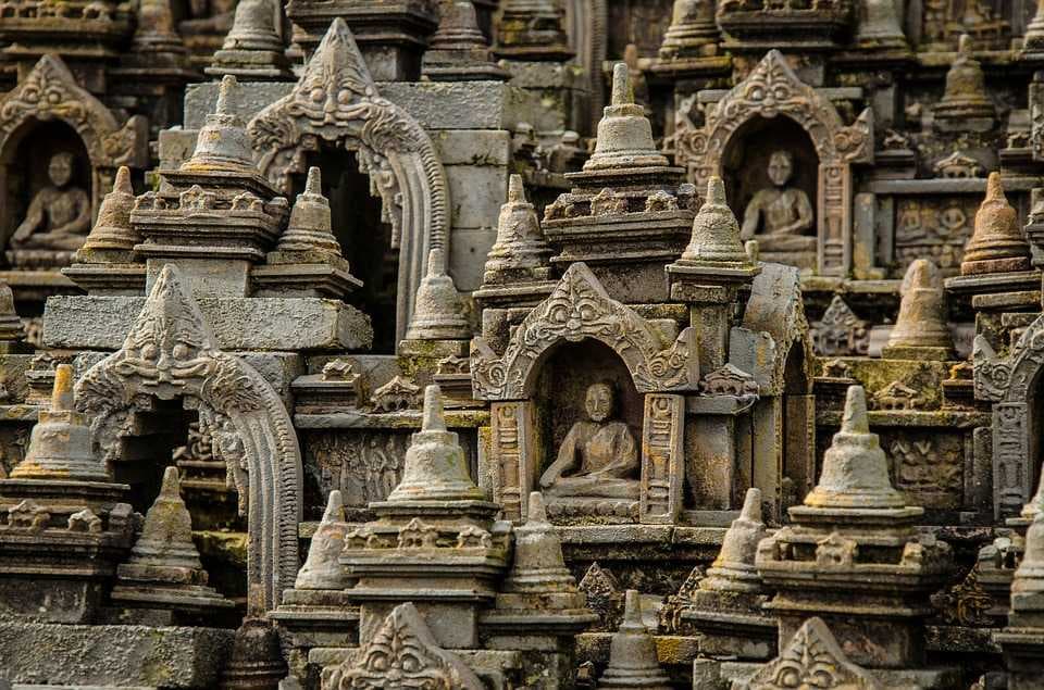 Borobudur Temple was Built in Stupa and Candi Style