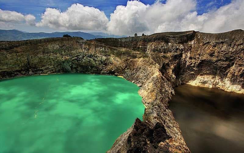 Scenic View of Kelimutu in Flores, Indonesia