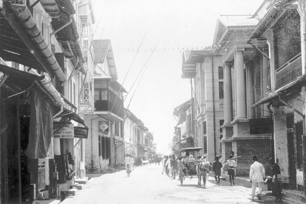 Market Street (Passarstraat) in the early 20th century