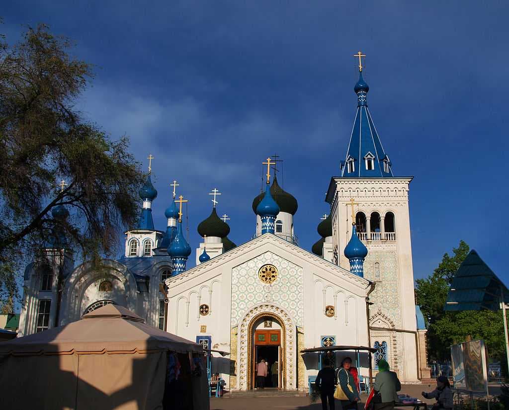 Russian Orthodox cathedral of the Holy Resurrection
