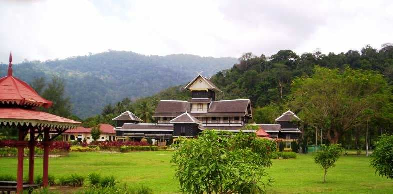 Istana Seri Menanti in Sri Menanti, the royal town of Negeri Sembilan