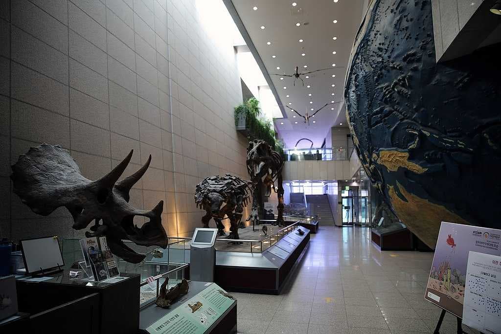 Inside view of Geological Museum Ipoh in Malaysia