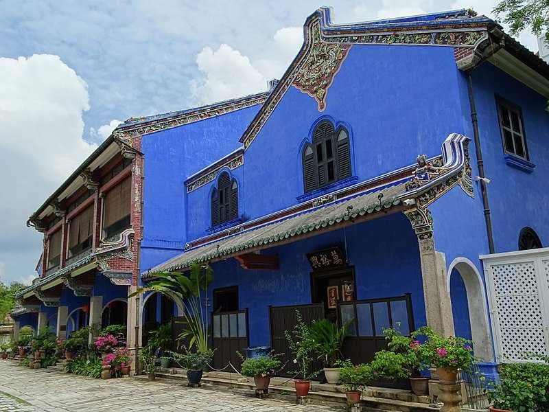 The stunning Blue Mansion of Penang