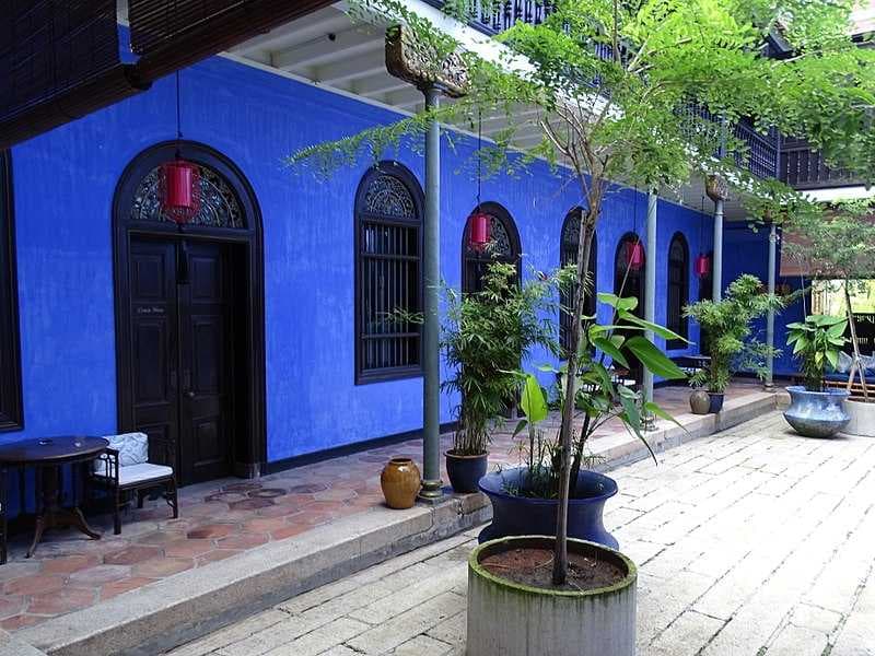 The courtyard