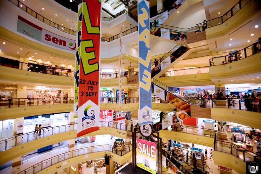 Inside the Gurney Plaza Shopping Mall