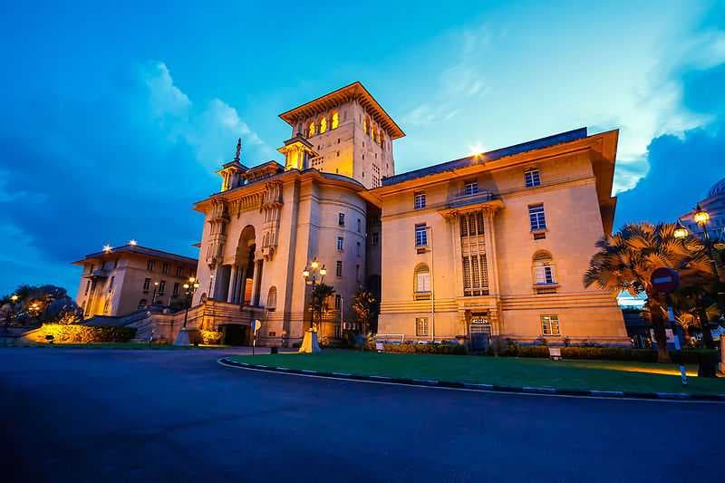 Perspective View of Sultan Ibrahim Building